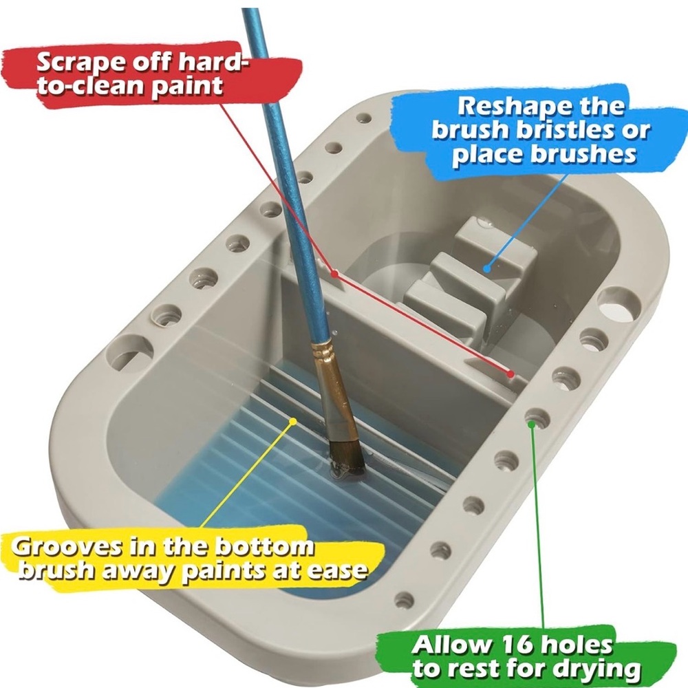 MyLifeUnit Multi Function Paint Brush Cleaner - Picture 4 of 6